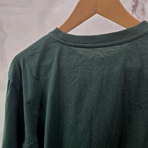 Everlane T Shirt Mens Medium Green Short Sleeve Crew Organic Cotton Premium - Picture 7 of 12